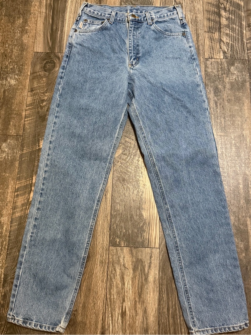 Men’s Carhartt B17 Relaxed Fit 100%Cotton Denim Jeans 31x34 Made in 2014 Work